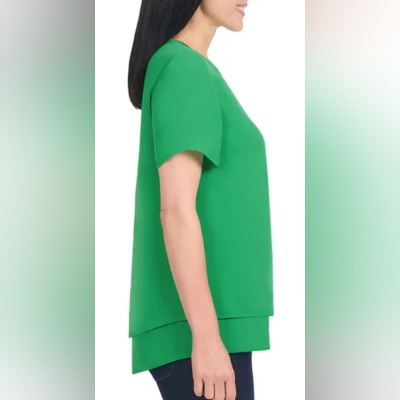 Hilary Radley Short Sleeve Blouse - Picture 2 of 7